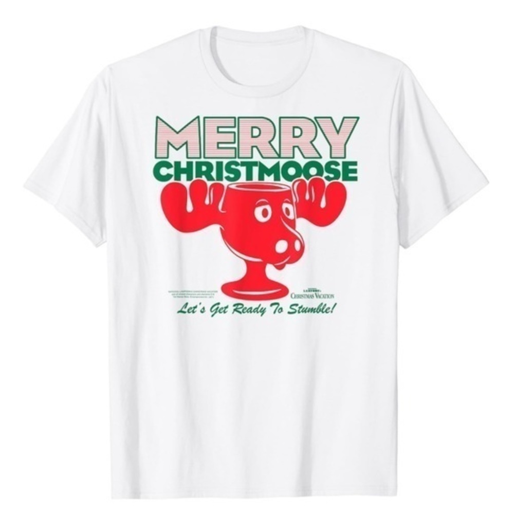 National Lampoon's‎ Christmas Vacation Merry Christmoose T-Shirt sz L (1364)